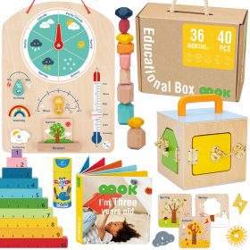 Tooky-Toy-Educational-Montessori-Box-Puzzle-Abacus-Weather-Board-6-in-1-for-ages-3 Tooky Toy Educational Montessori Box Puzzle Abacus Weather Board 6 in 1 for ages 3+