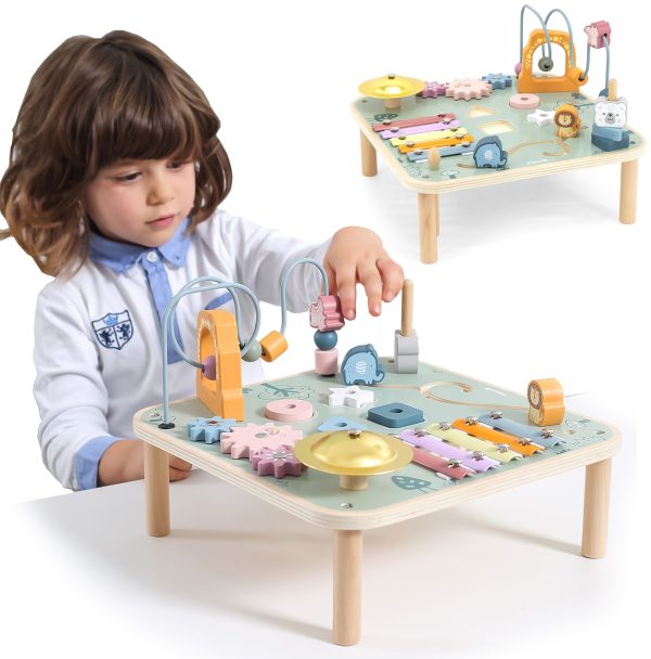 VIGA-PolarB-Educational-Table-Loop-Cymbals-Sensory-Montessori VIGA PolarB Educational Table Loop Cymbals Sensory Montessori