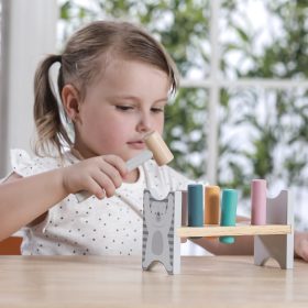 VIGA-PolarB-Wooden-Bench-with-Hammer-Montessori-3