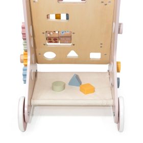 VIGA-PolarB-Wooden-Push-Walker-Pink-Educational-2