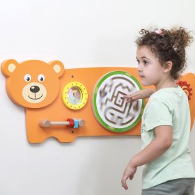 VIGA-Sensory-Manipulative-Teddy-Bear-Board-FSC-Montessori-Certificate-1