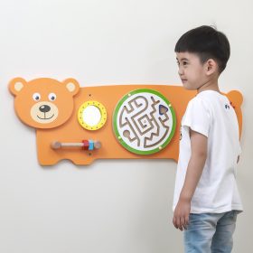 VIGA-Sensory-Manipulative-Teddy-Bear-Board-FSC-Montessori-Certificate-2