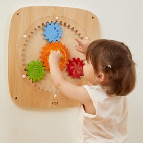 VIGA-Wooden-Board-with-Colored-Gears-1