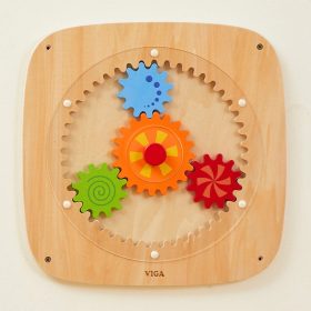 VIGA-Wooden-Board-with-Colored-Gears-3