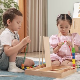 VIGA-Wooden-Educational-Game-Logical-Beads-104-Pieces-Montessori-2