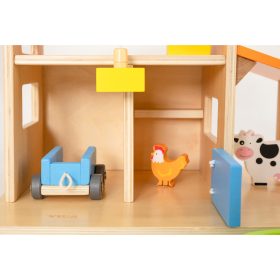 VIGA-Wooden-Farm-Farmers-House-with-Garden-and-Tractor-21-pieces-3