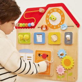 VIGA-Wooden-Manipulative-Board-Discovery-and-Learning-House-2