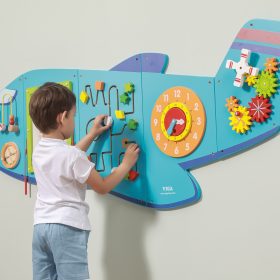 VIGA-Wooden-Manipulative-Sensory-Board-Airplane-FSC-Montessori-Certificate-1