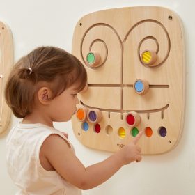 VIGA-Wooden-Manipulative-Sensory-Maze-Touch-and-Match-Board-1