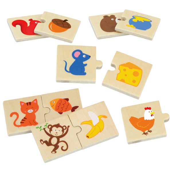 VIGA-Wooden-Puzzle-Feed-the-Animal-What-Animals-Eat-Puzzle VIGA Wooden Puzzle Feed the Animal What Animals Eat Puzzle