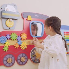 VIGA-Wooden-Sensory-Manipulation-Board-EDU-Train-3