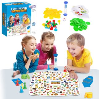 WOOPIE 2-in-1 Board Game Little Detective + Chinese Man