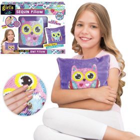 WOOPIE ART&FUN Creative Set Owl Pillow for Decorating