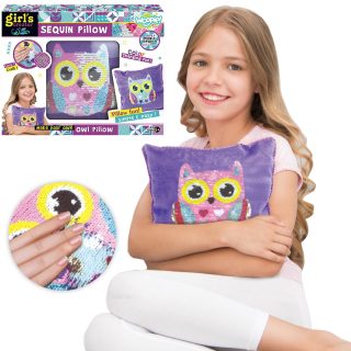 WOOPIE ART&FUN Creative Set Owl Pillow for Decorating