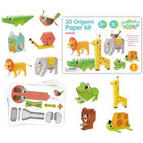 WOOPIE-ARTFUN-DIY-3D-Origami-Creative-Kit-10-Animals WOOPIE ART&FUN DIY 3D Origami Creative Kit 10 Animals