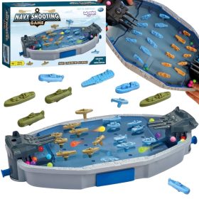 WOOPIE-Arcade-Game-Naval-Battle-3D-Ships-Ball-Launcher WOOPIE Arcade Game "Naval Battle" 3D Ships Ball Launcher