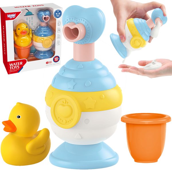 WOOPIE-BABY-Bath-Toys-Cup-Duck-Soap-Dispenser-Set WOOPIE BABY Bath Toys Cup + Duck + Soap Dispenser Set