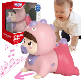 WOOPIE BABY Crawling Baby Toy with Lights and Melodies