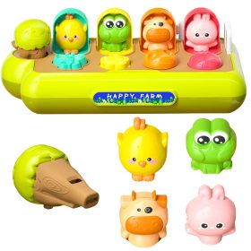 WOOPIE-BABY-Educational-Toy-Pop-Up-Animals-Happy-Farm WOOPIE BABY Educational Toy Pop-Up Animals Happy Farm