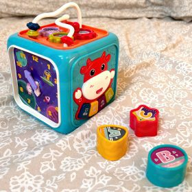 WOOPIE-BABY-Interactive-Sensory-Cube-Educational-Montessori-Sorter-6-in-1-2