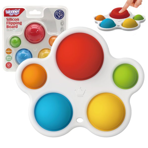 WOOPIE-BABY-POP-IT-Montessori-Anti-Stress-Sensory-Toy-Teether WOOPIE BABY POP IT Montessori Anti-Stress Sensory Toy Teether
