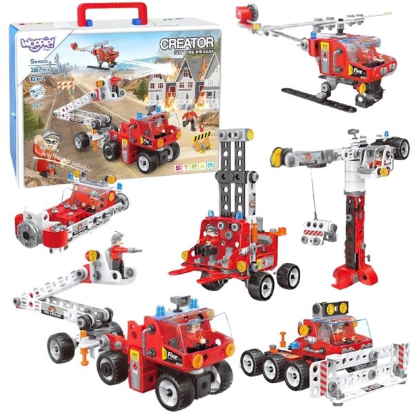WOOPIE-Creator-City-Fire-Brigade-Construction-Set WOOPIE Creator City Fire Brigade Construction Set