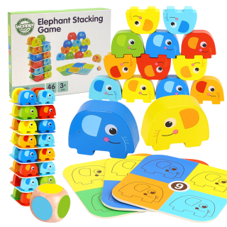 WOOPIE GREEN Elephant on Elephant FSC Arcade Game