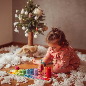 WOOPIE-GREEN-Montessori-Learning-to-Count-and-Color-Puzzle-56-pcs-2