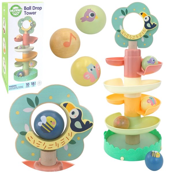 WOOPIE-GREEN-Wooden-Ball-Track-Sensory-Educational-6-pcs WOOPIE GREEN Wooden Ball Track Sensory Educational 6 pcs.