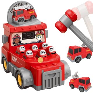 WOOPIE Hammer Strike Skill Game Fire Department with Accessories