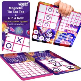 WOOPIE-IQ-Magnetic-Strategy-Game-2in1-Tic-Tac-Toe-4-in-a-Line-MINI-Game WOOPIE IQ Magnetic Strategy Game 2in1 Tic-Tac-Toe + 4 in a Line MINI Game