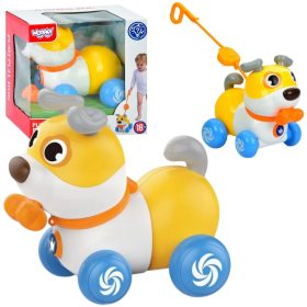 WOOPIE Interactive 2-in-1 Dog Pusher Barking 360° 6m+
