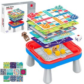 WOOPIE-Logic-Board-Game-Table-65-Pieces-10-in-1-Set WOOPIE Logic Board Game Table 65 Pieces 10-in-1 Set