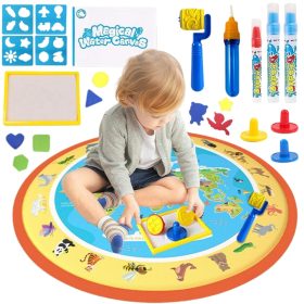 WOOPIE Magic Water Painting Mat Round ZOO 23 pcs.