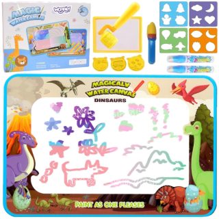 WOOPIE Magic Water Painting Mat XXL Number Stamps 100x80 cm