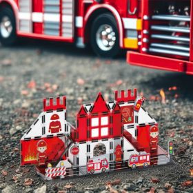 WOOPIE-Magnetic-Blocks-3D-Fire-Department-Set-48-pcs-1