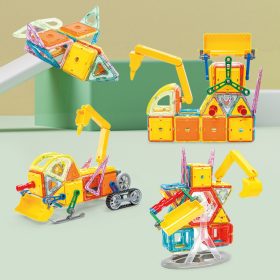 WOOPIE-Magnetic-Blocks-Colorful-3D-Vehicles-STEAM-Set-80pcs-3