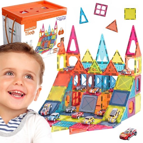 WOOPIE-Magnetic-Building-Blocks-7.5-cm-Parking-112-pcs WOOPIE Magnetic Building Blocks 7.5 cm Parking 112 pcs