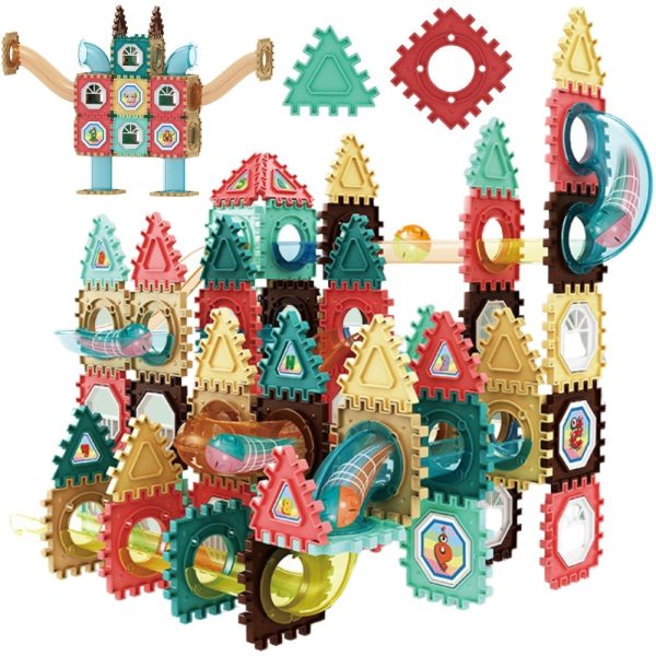 WOOPIE-Magnetic-Construction-Blocks-3D-Educational-Set-Ball-Track-128-pcs WOOPIE Magnetic Construction Blocks 3D Educational Set Ball Track 128 pcs.