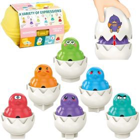 WOOPIE-Montessori-Shape-Sorter-Puzzle-Match-Fun-Chicks-Eggs-6pcs WOOPIE Montessori Shape Sorter Puzzle Match Fun Chicks Eggs 6pcs