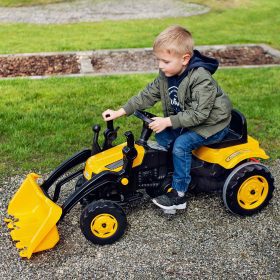 WOOPIE-Pedal-Tractor-Farmer-MaxTrac-Classic-Bucket-Dozer-2