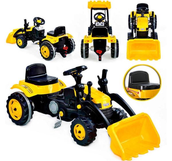 WOOPIE-Pedal-Tractor-Farmer-MaxTrac-Classic-Bucket-Dozer WOOPIE Pedal Tractor Farmer MaxTrac Classic Bucket Dozer