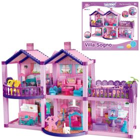 WOOPIE-Pony-Dollhouse-PONY-FANTASY-VILLA-120-pcs WOOPIE Pony Dollhouse PONY FANTASY VILLA 120 pcs.