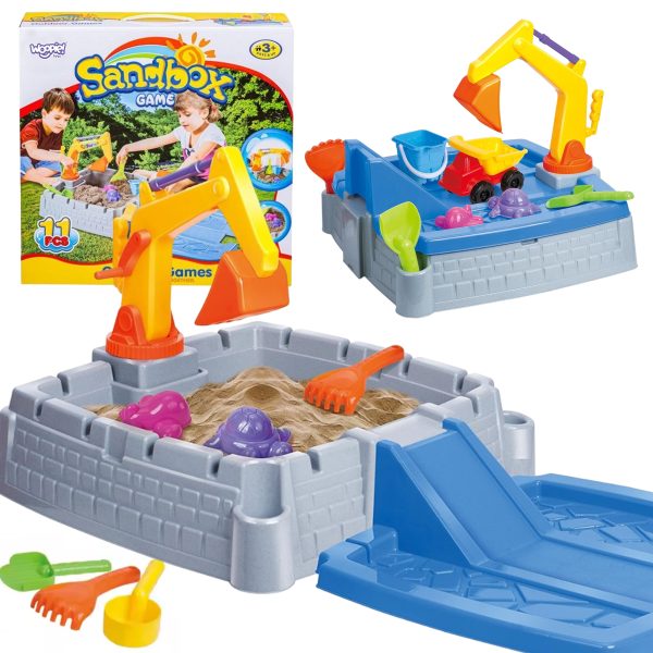 WOOPIE-Portable-Sandbox-Castle-Lockable-9-acc WOOPIE Portable Sandbox Castle Lockable + 9 acc.