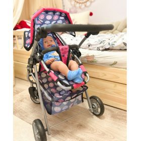 WOOPIE-ROYAL-Dolls-Pram-with-Adjustable-Seat-and-4-Wheels-2