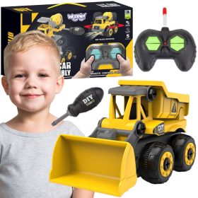 WOOPIE-Remote-Controlled-DIY-Construction-Car WOOPIE Remote Controlled DIY Construction Car
