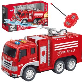 WOOPIE-Remote-Controlled-RC-Fire-Truck-with-Water-Spray-Function WOOPIE Remote Controlled RC Fire Truck with Water Spray Function