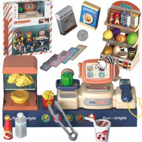 WOOPIE-Shop-Supermarket-Cash-Register-42-pcs WOOPIE Shop Supermarket Cash Register 42 pcs.