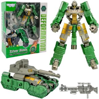 WOOPIE Transforming Robot SILVER BLADE 2in1 Tank
