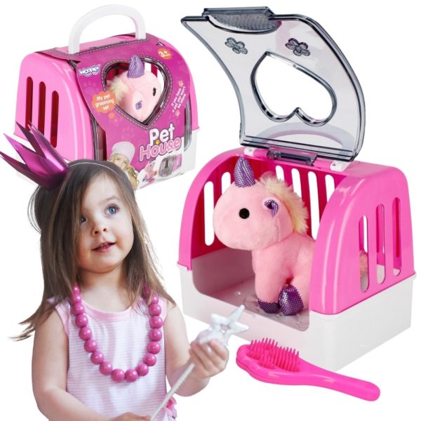 WOOPIE-Unicorn-Carrier-House-Care-Set WOOPIE Unicorn Carrier House Care Set